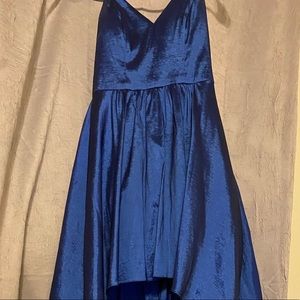 Royal blue dress